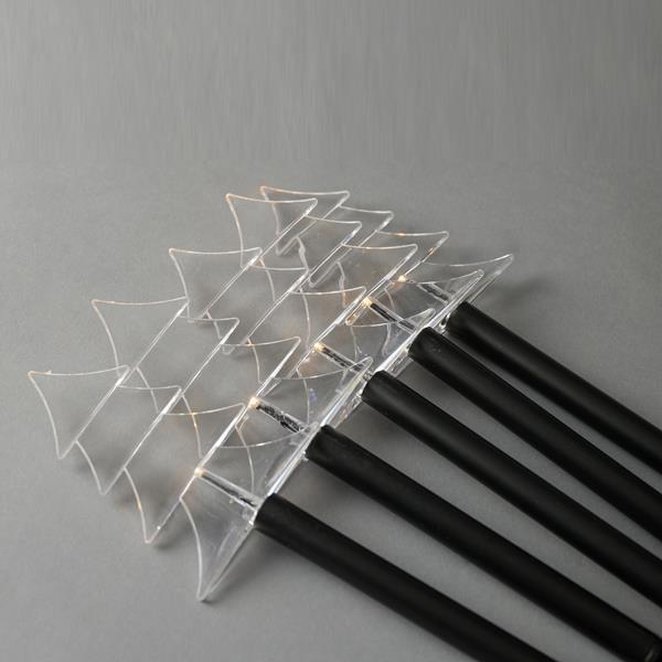 5 LEDs 3mm, 5 Trees With Ground Stakes