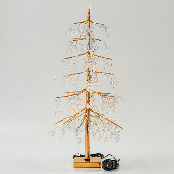 Acrylic Bronze Tree with Top Star