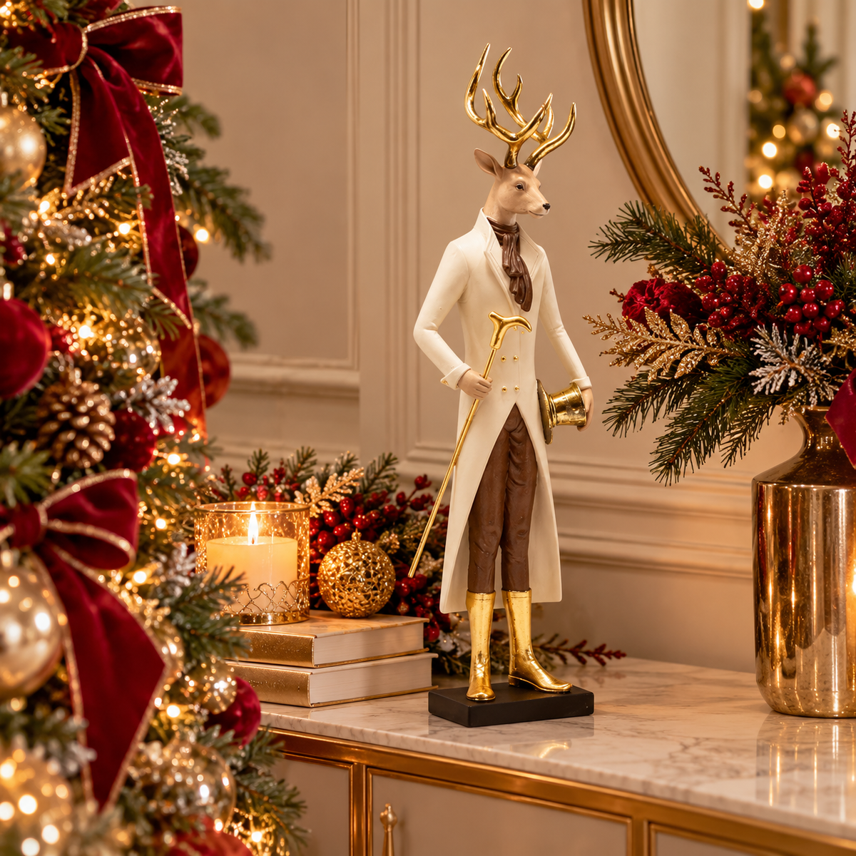 Polyresin Reindeer