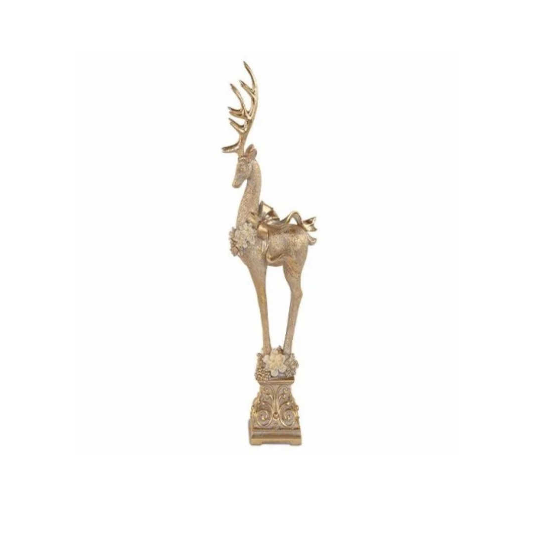 Reindeer on Pedestal