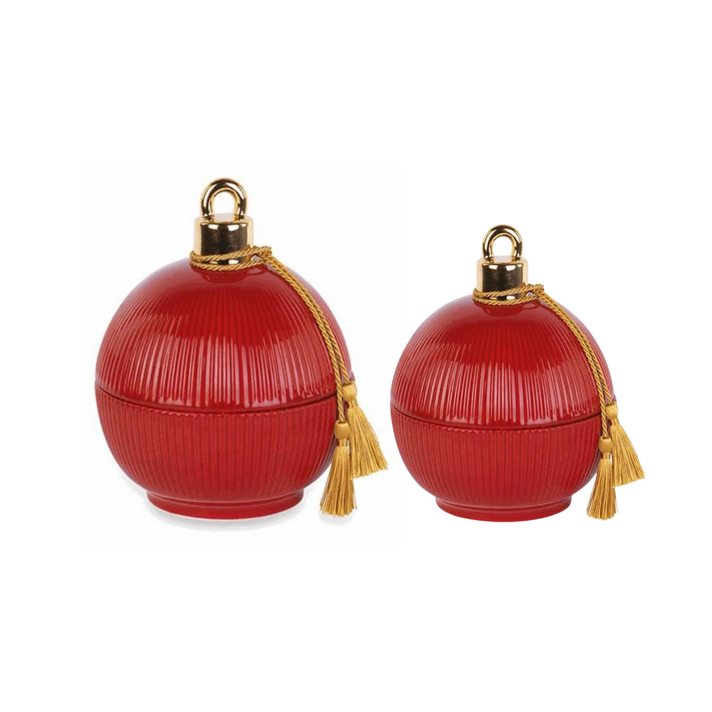 Pleated Ball Candle