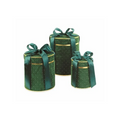 Green Velvet Boxes – Set of 3
