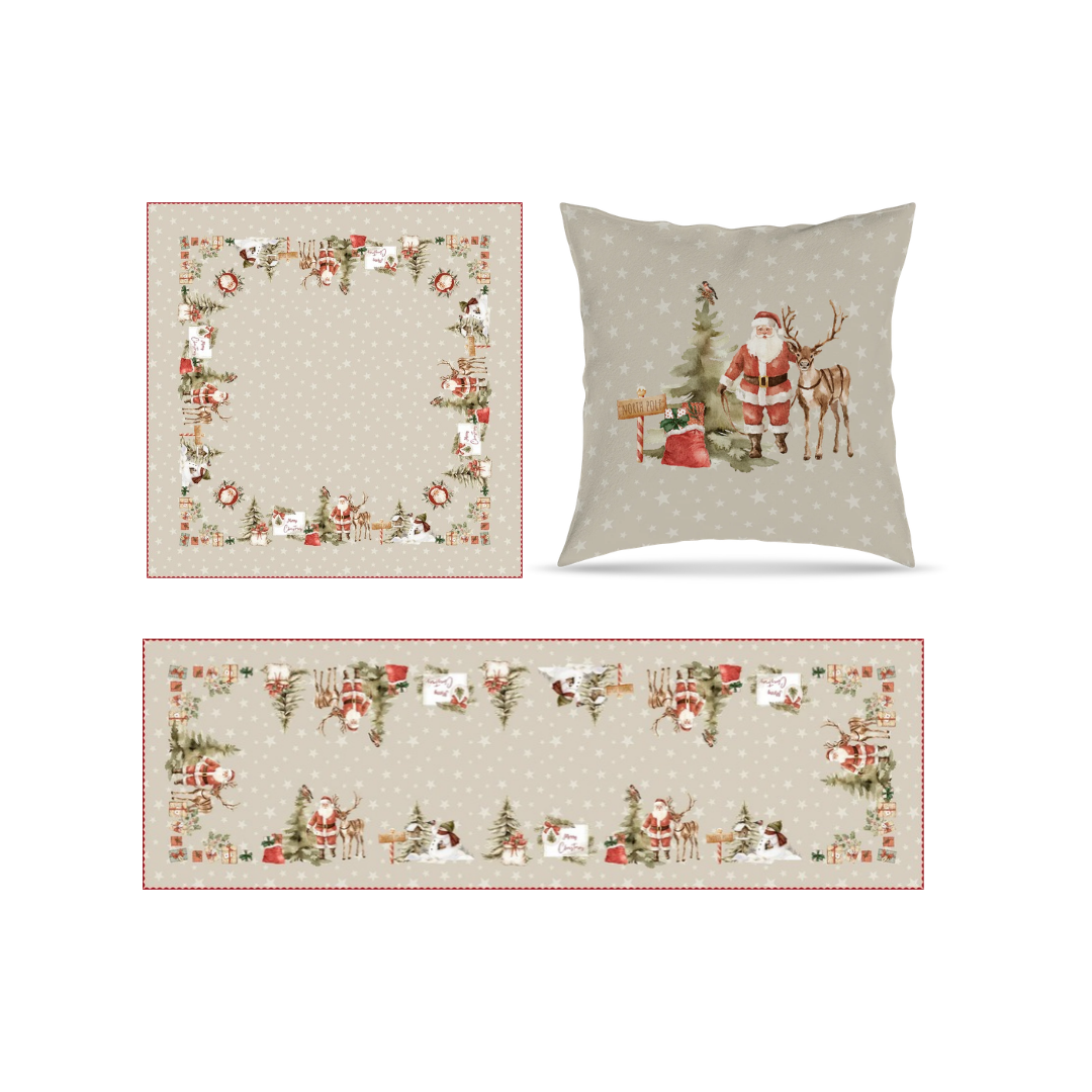 IRIS 01 - Embroidered Table Linen Collection