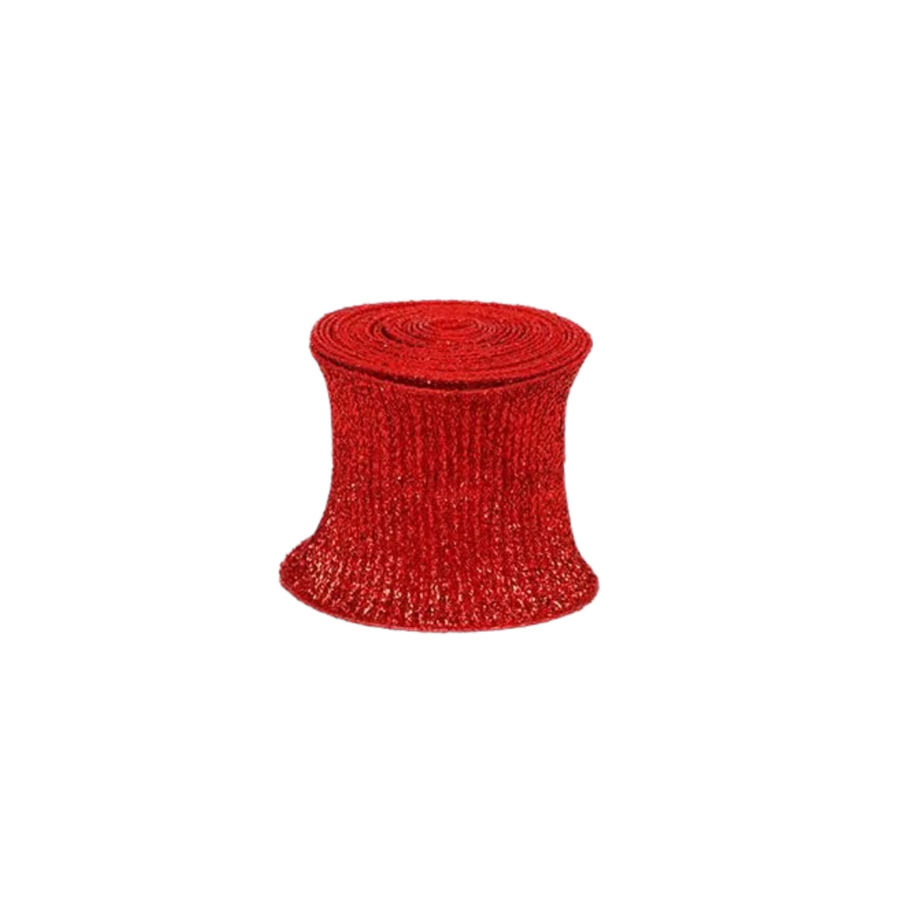 Red Spiral Ribbon