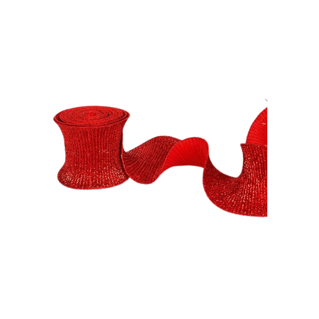 Red Spiral Ribbon