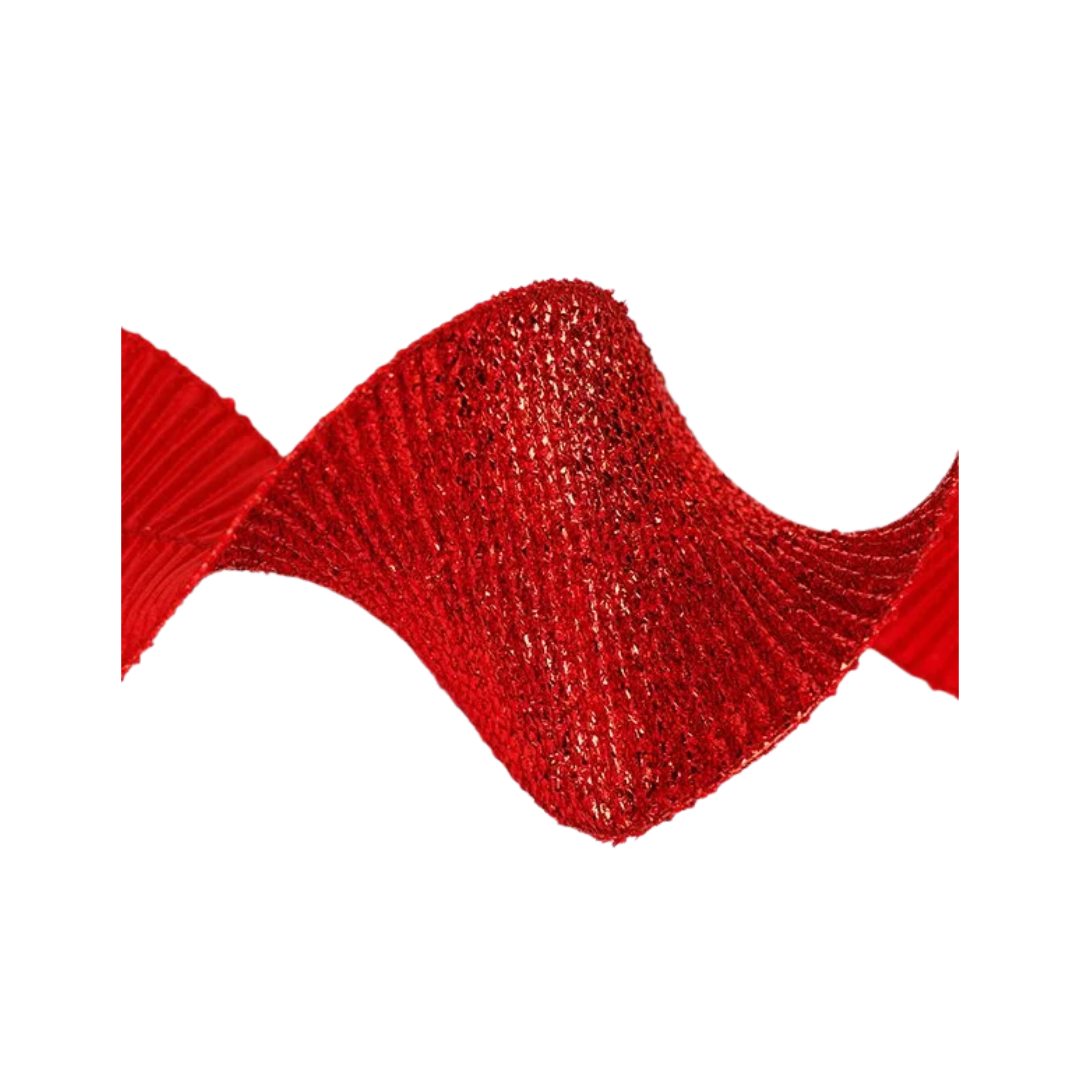 Red Spiral Ribbon