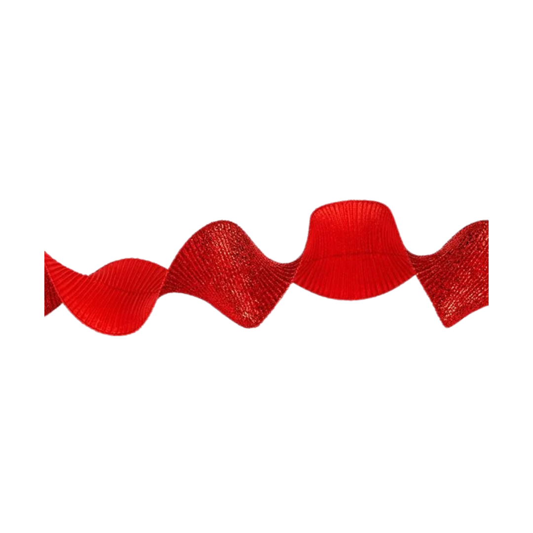 Red Spiral Ribbon