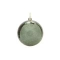Cypress Gold Crackle Plastic Christmas Baubles
