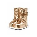 Champagne Polyresin Ski Boot Vase