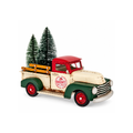 Retro Metal Christmas Truck