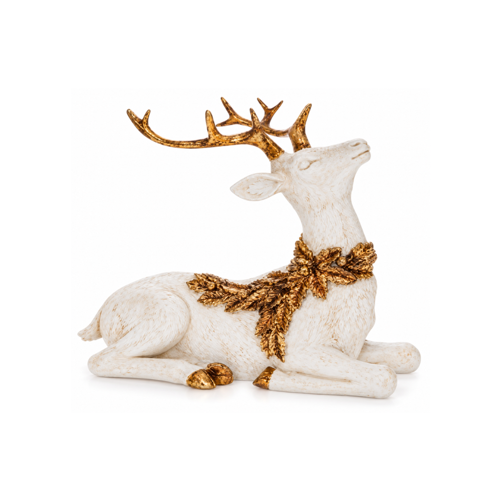 Polyresin Sitting Deer