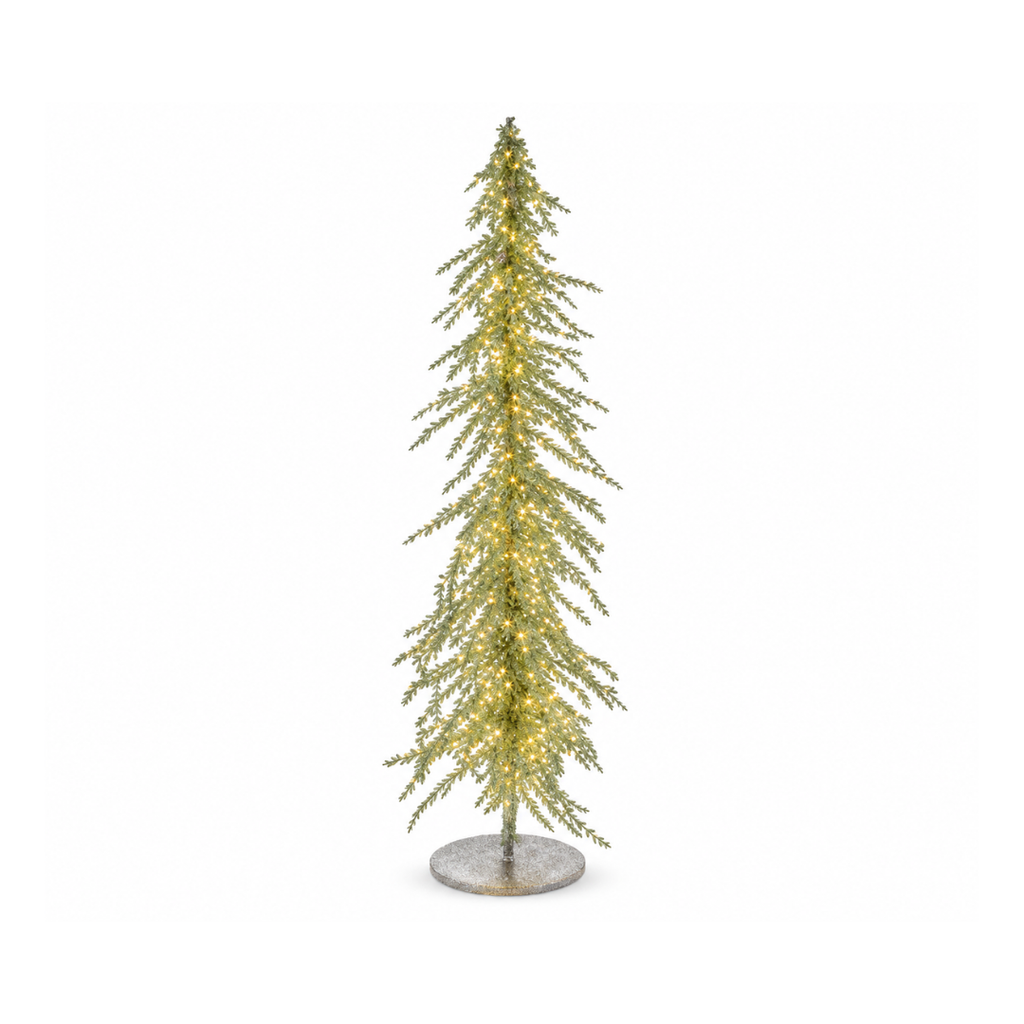 Light Green Glitter Christmas Tree