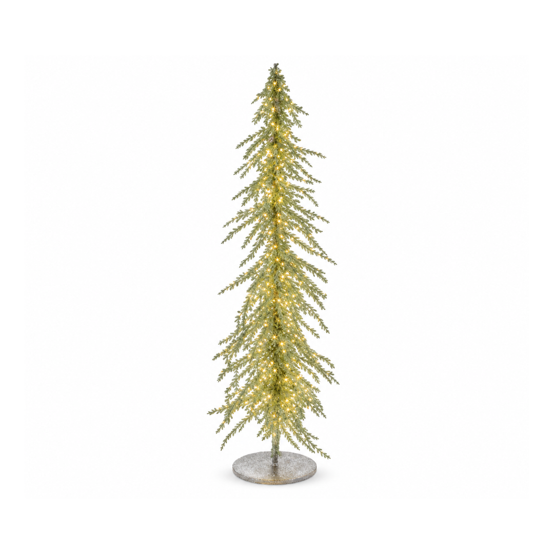 Light Green Glitter Christmas Tree