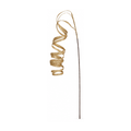 Gold Glitter Twisted Christmas Stem