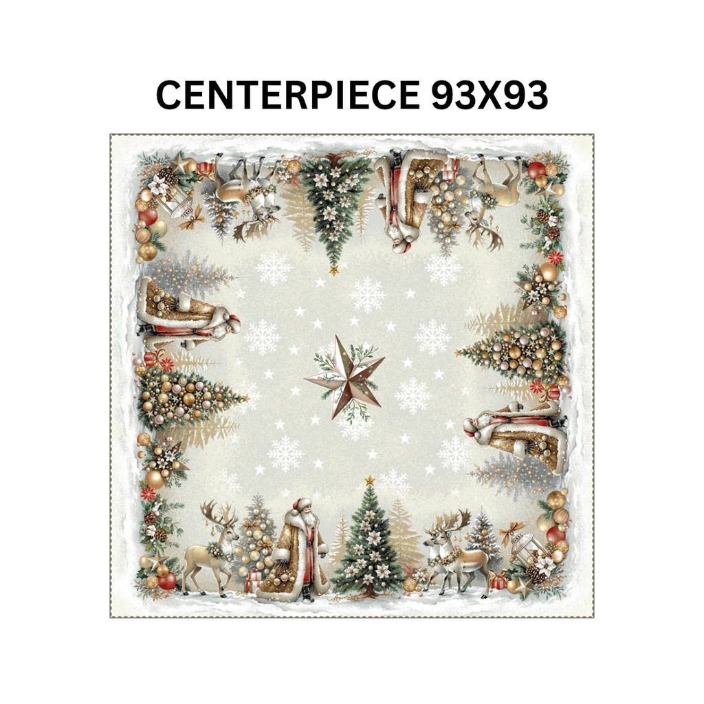 CRISTAL - Embroidered Table Linen Collection