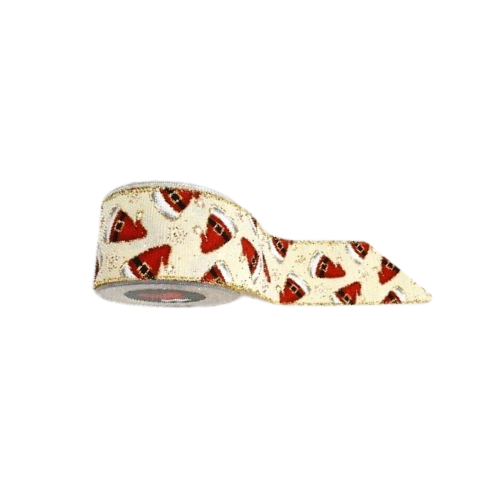 Santa Hat Christmas Ribbon
