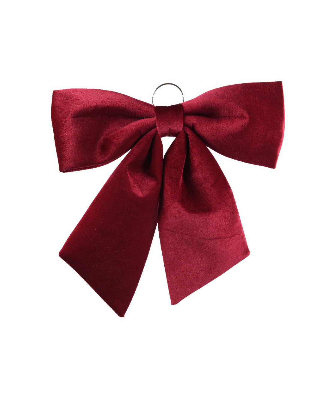Bow polyester Burgundy