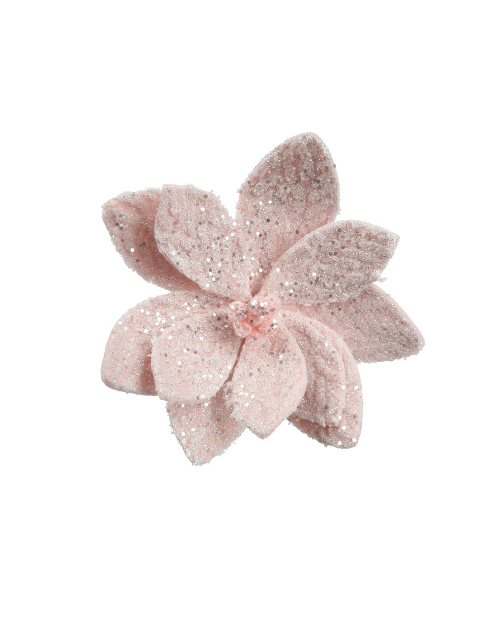 Poinsettia faux fur 708687