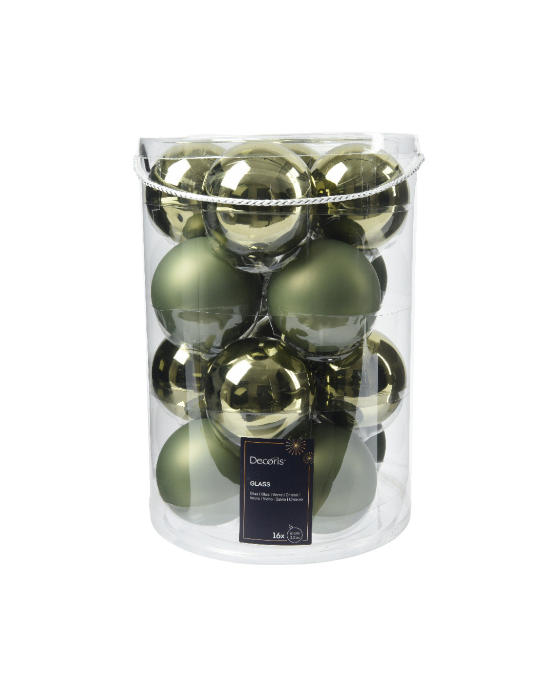 Baubles glass Rosemary Green 140841