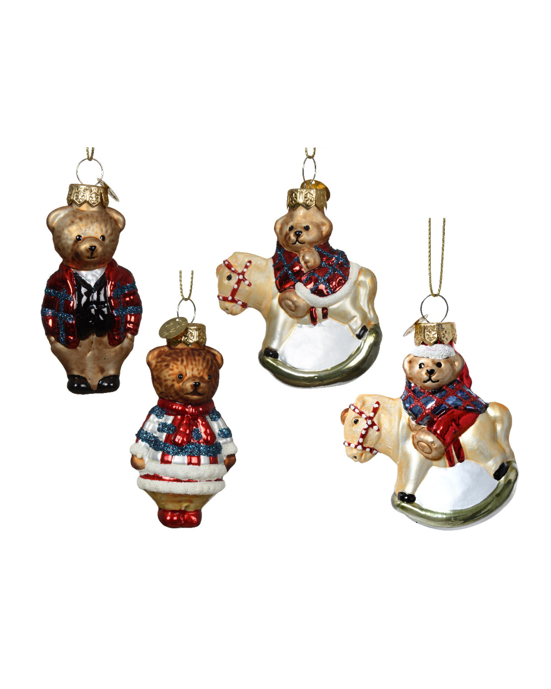 Bear glass 068156