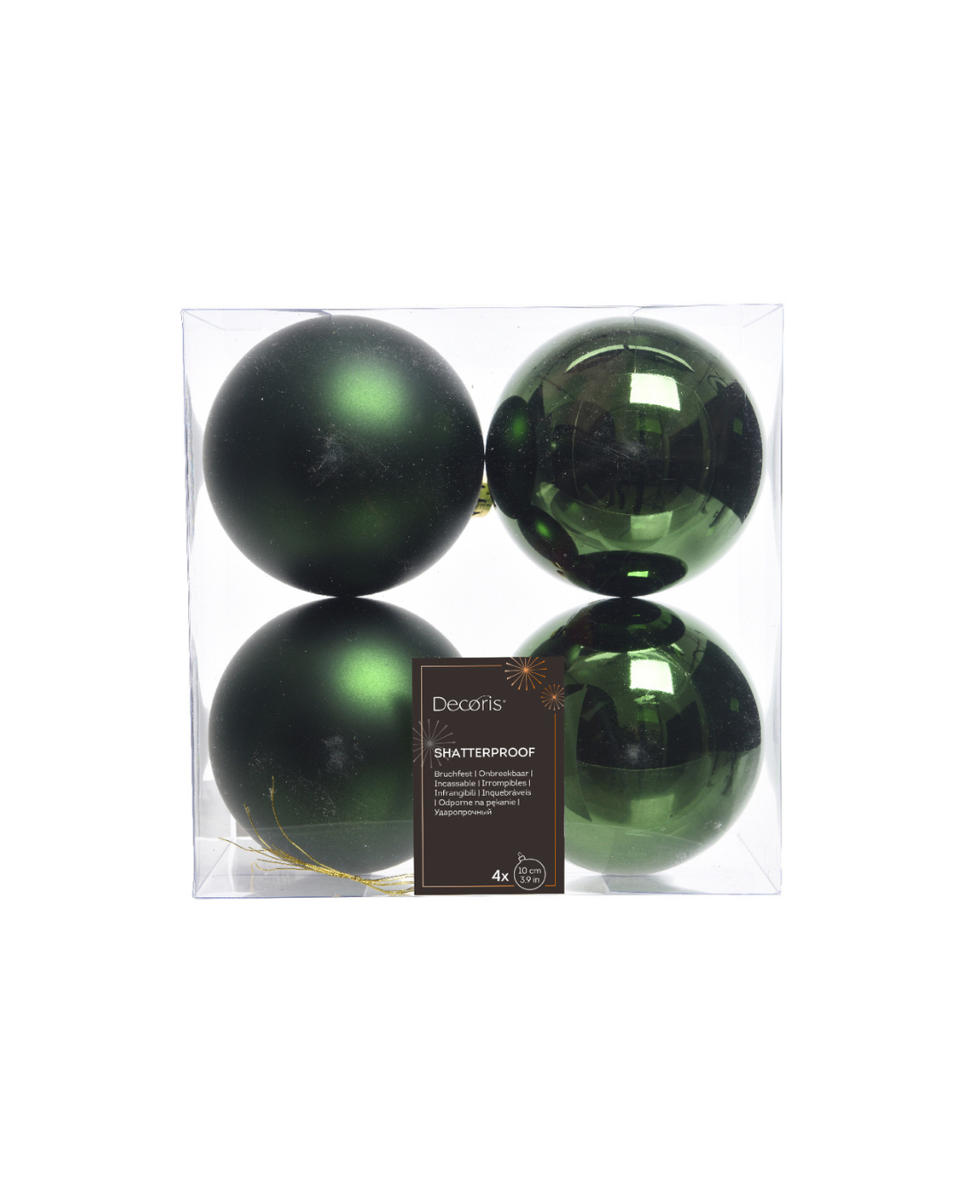 Baubles polystyrene Pine Green 022187