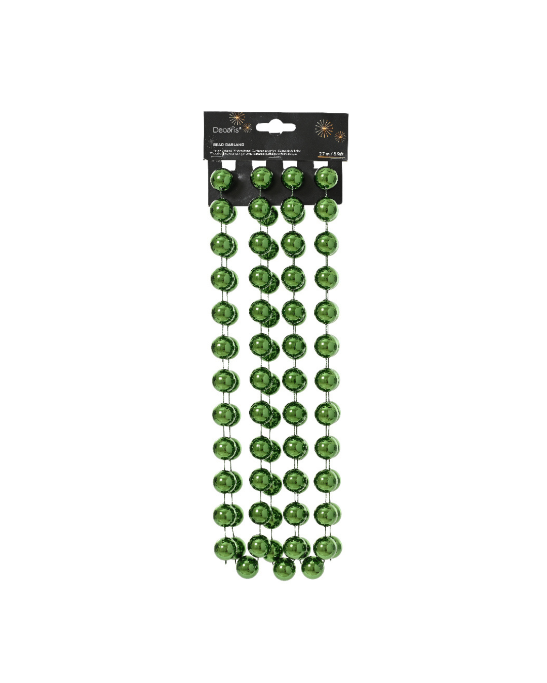 Bead garland xxl polystyrene shiny 001818