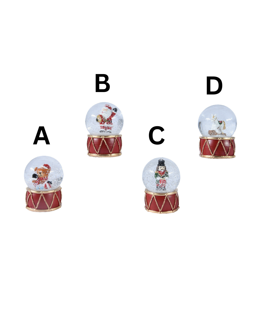 Snowglobe polyresin 536113