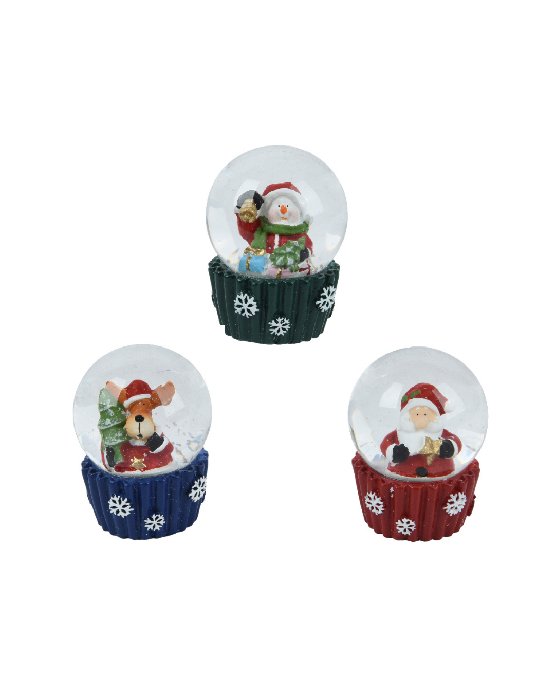 Snowglobe polyresin 536116