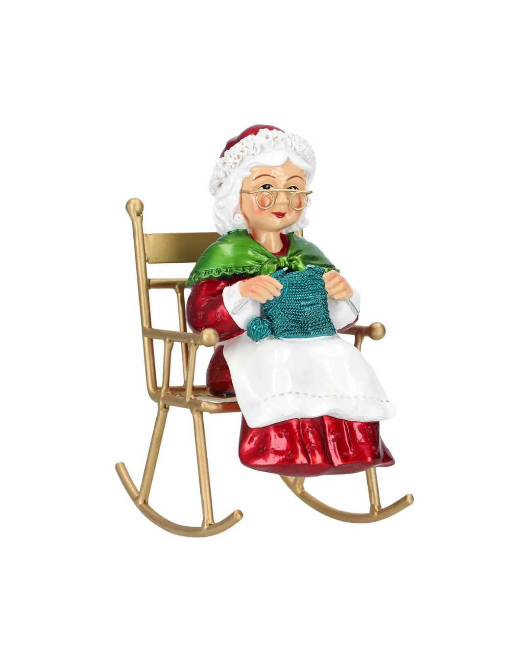 Mrs. Claus on rocking chair poly 241532