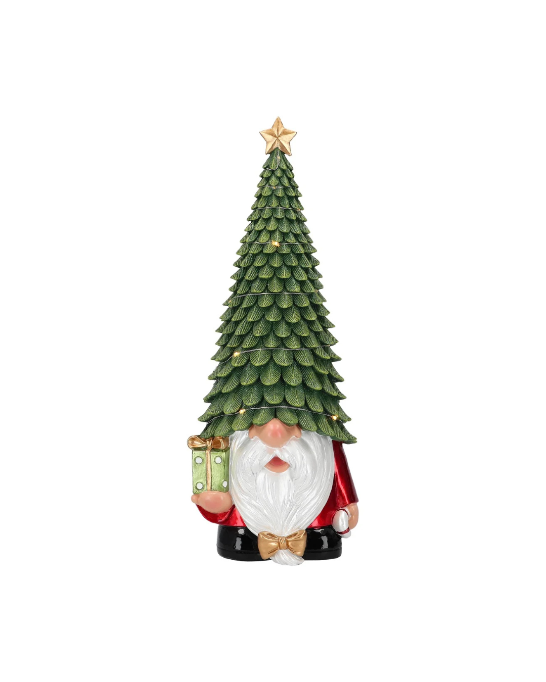 Gnome with LED tree on head poly 242119