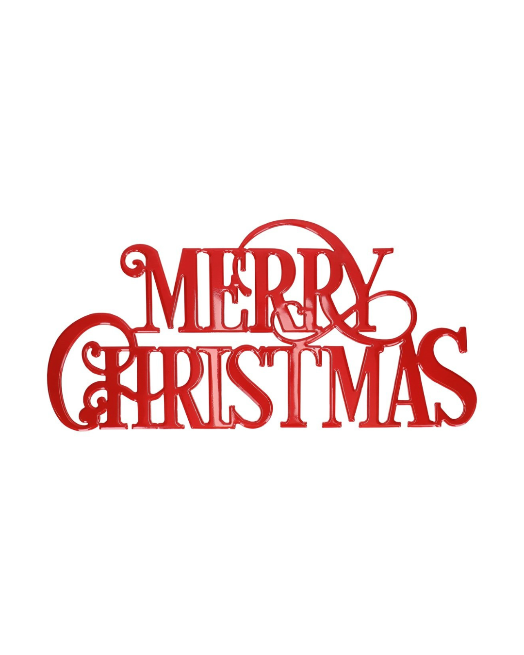 Christmas sign metal 253474