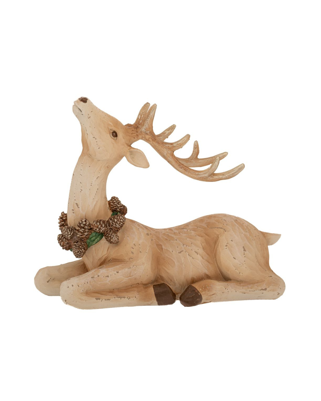 Resin Sitting Deer 90704