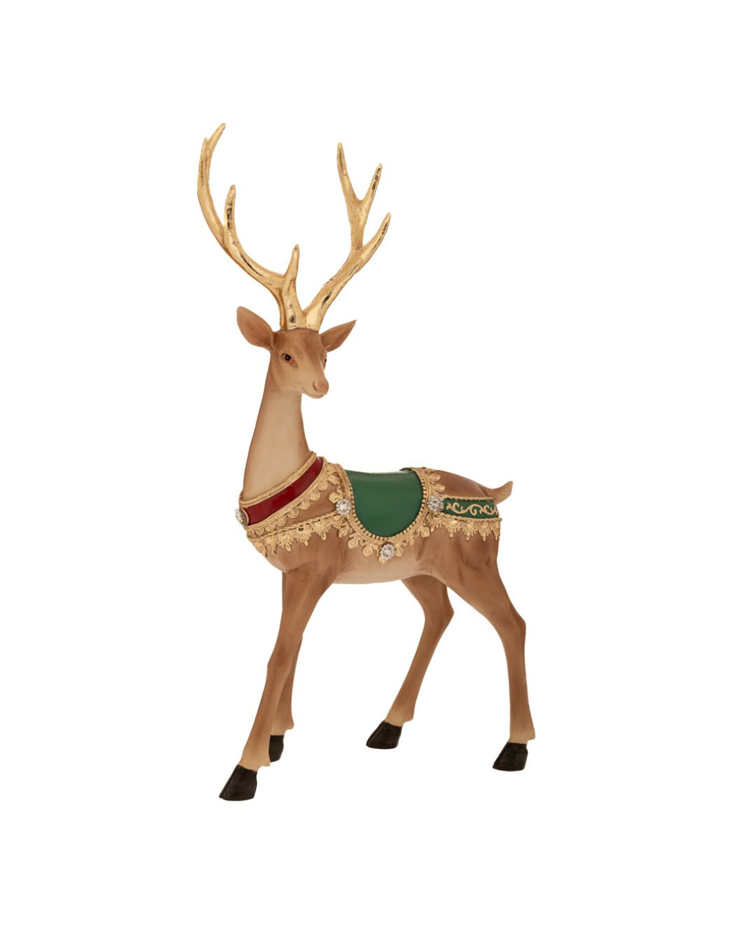 Brown Resin Standing Deer 91154