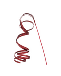Burgundy Glitter Twisted Stem 90383
