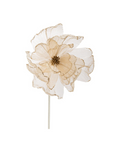 Champagne Organza Magnolia Stem 90424