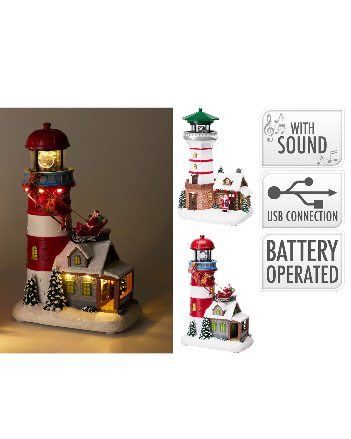 Christmas Light Tower ABL100040