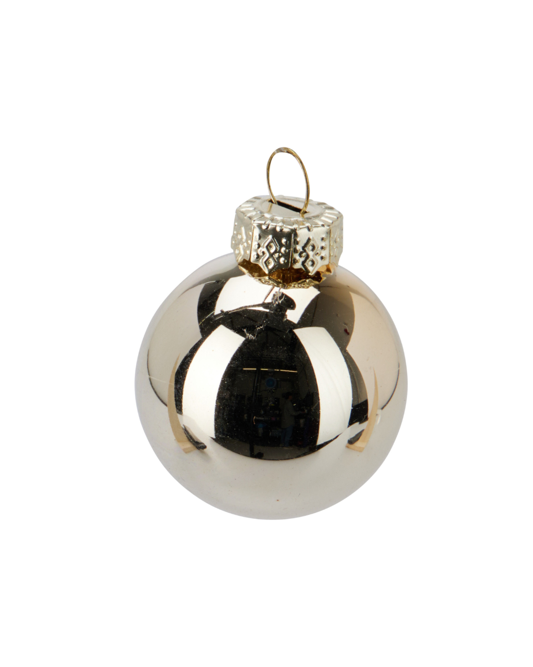 Bauble Glass Beige ARB102160