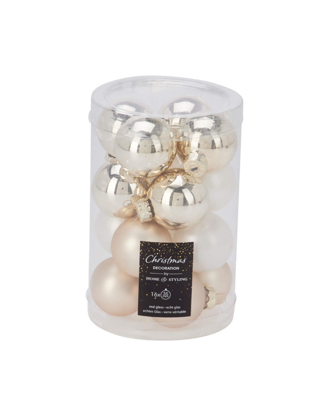 Bauble Glass Beige ARB102160