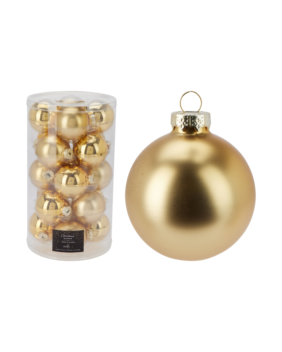 Gold Glass Bauble ARB104000