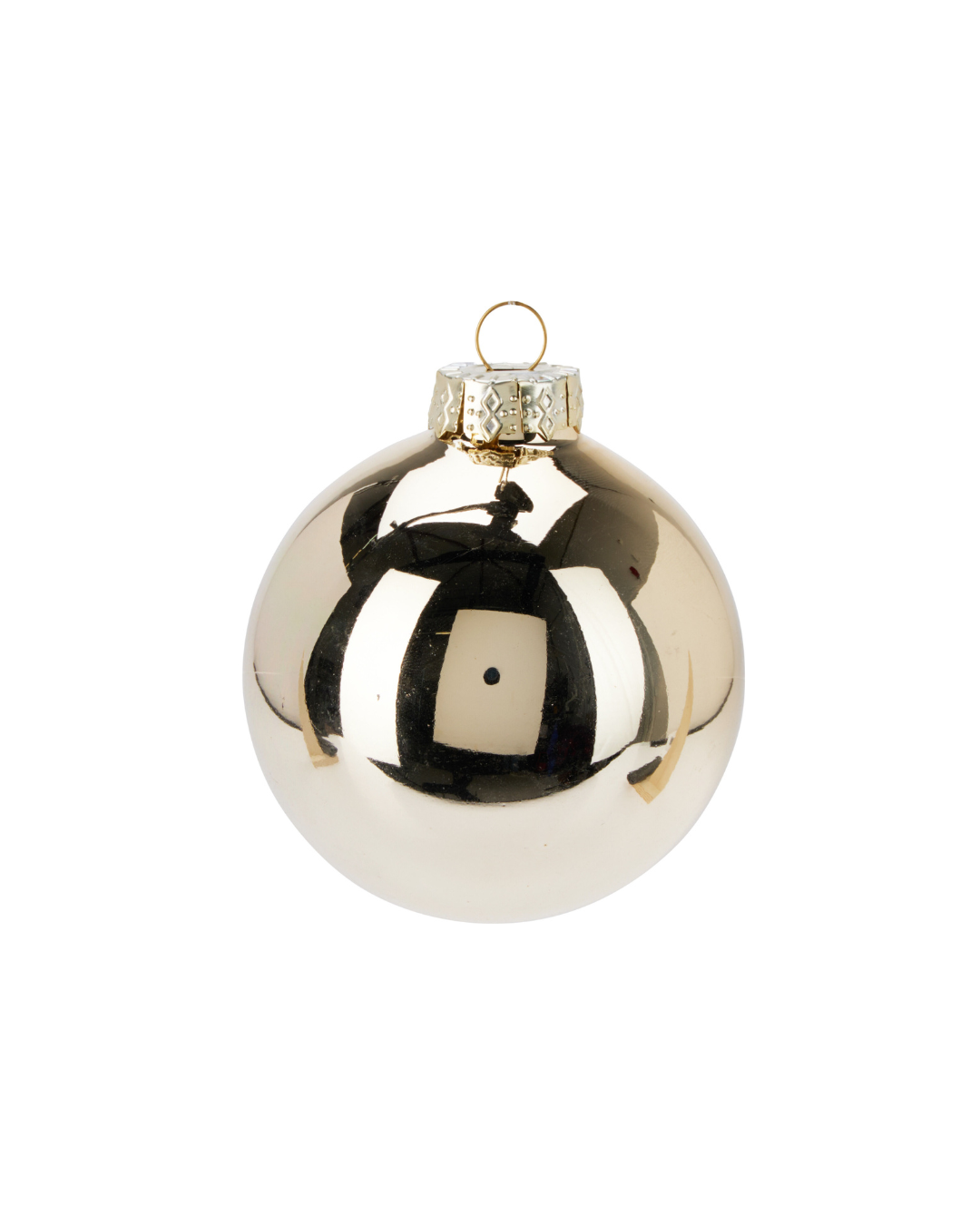 Bauble Glass Beige ARB104660