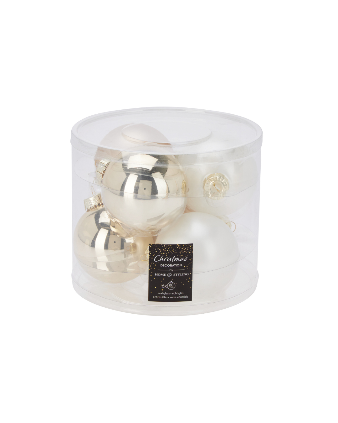 Bauble Glass Beige ARB104660