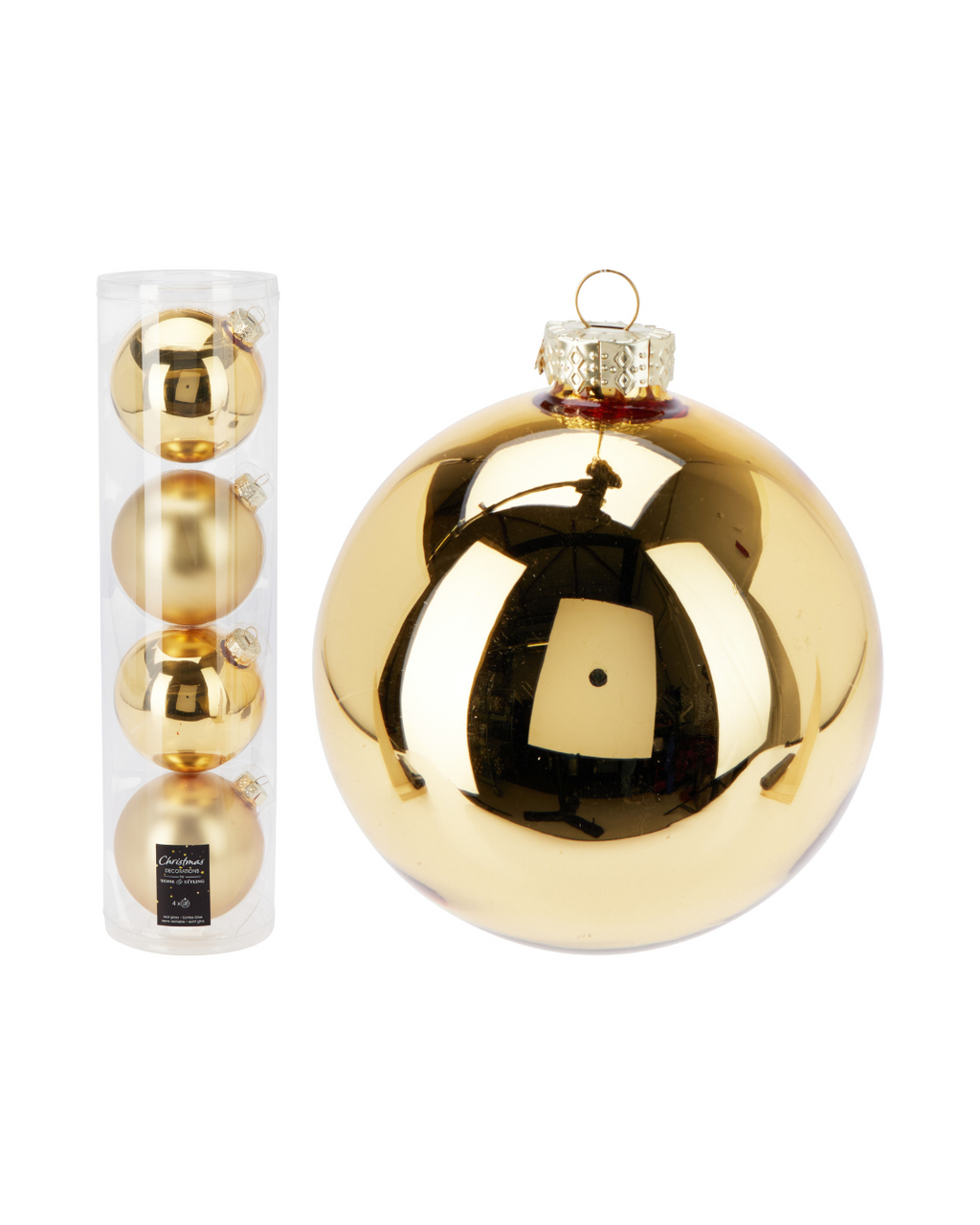 Gold Glass Bauble ARB106000