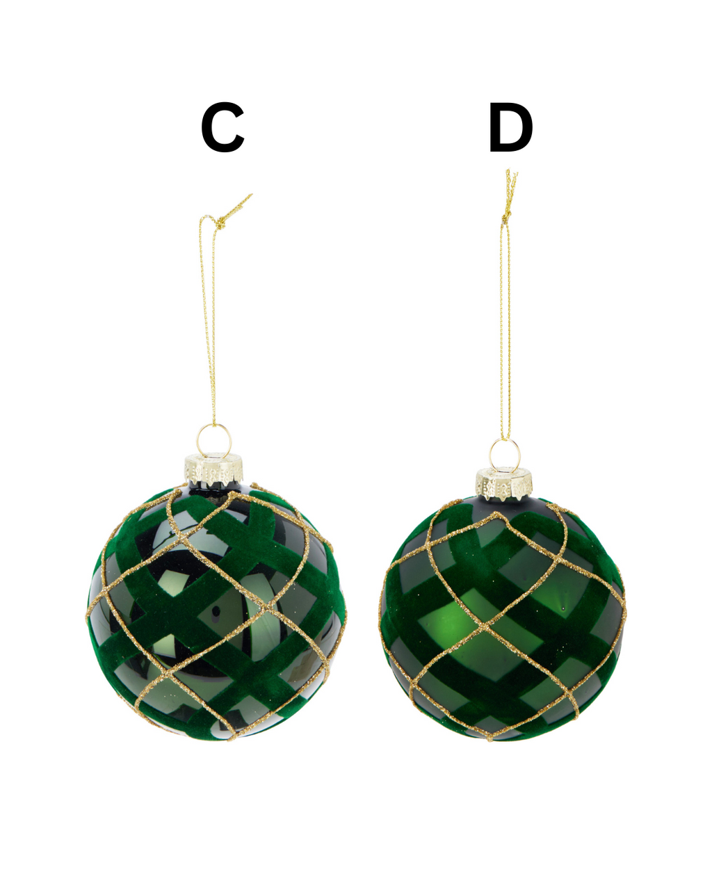 Bauble Glass Green ABR220940