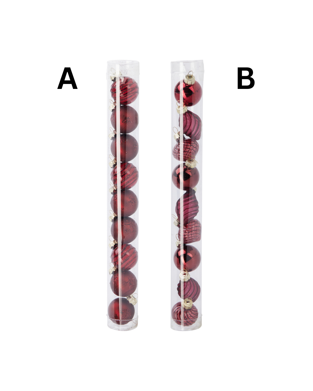 Baubles polystyrene Burgundy ABT634830