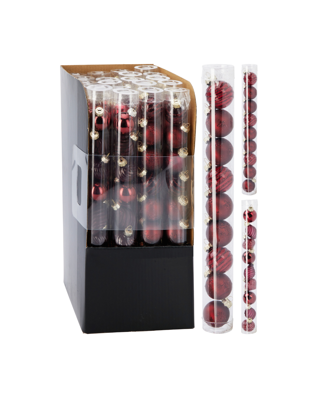 Baubles polystyrene Burgundy ABT634830