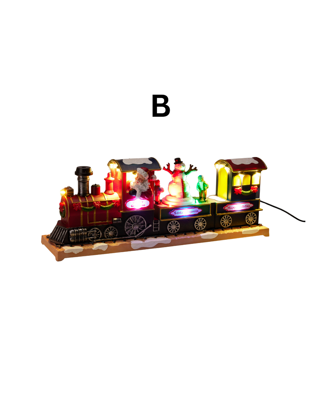 Santa Train With LED AJG000020