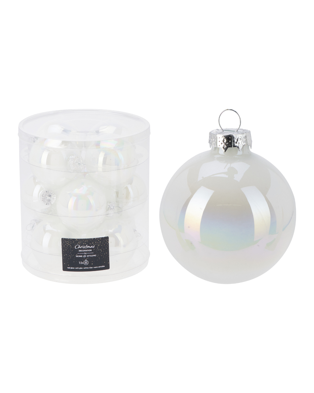 Bauble Glass Iridescent ARB103640
