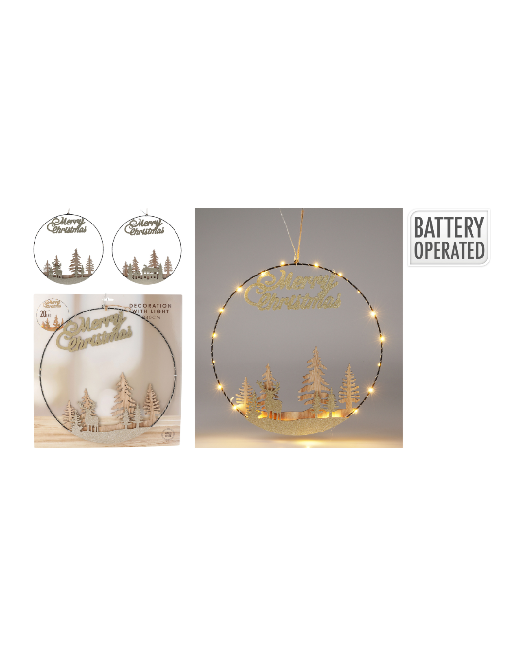 Ring With LED Gold AX5350050