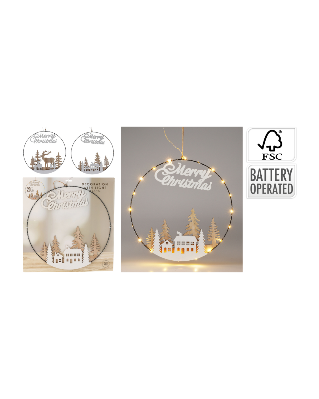 Ring With LED White AX5350060