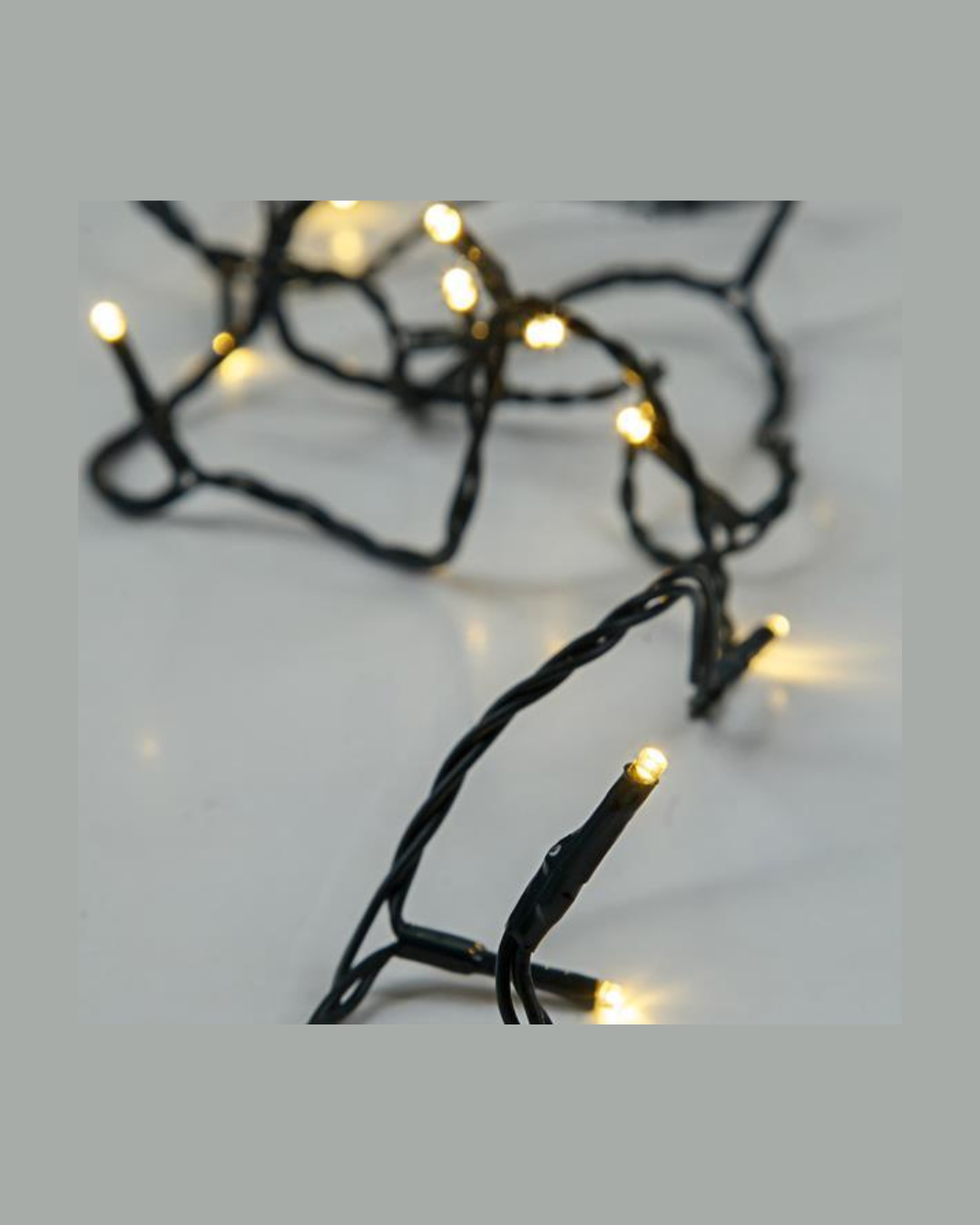 Green PVC Wire Warm White LED